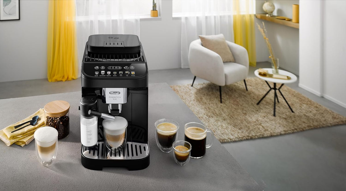 De'Longhi Magnifica Evo - Kaffeevollautomat 7 Getränke Schwarz
