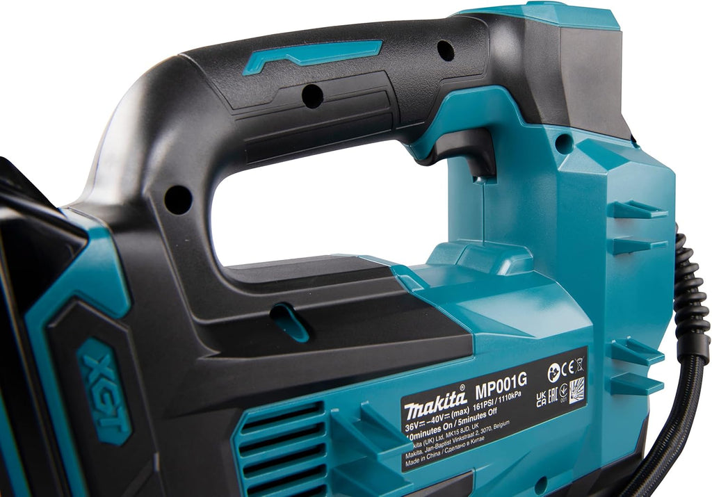 Makita MP001GZ Kompressor 11,1 bar 40V max. (ohne Akku und Ladegerät)