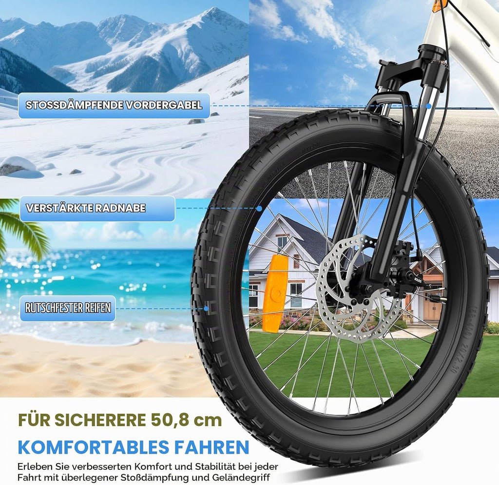 EVERCROSS EM5 20 Zoll Kinderfahrrad Mountainbike, 7-Gang MTB für Jungen & Mädchen (120-160cm), Leichtgewicht (15 kg) mit Federgabel & Dual-Scheibenbremsen,Höhenverstellbarer Sattel, Tragkraft bis 80kg