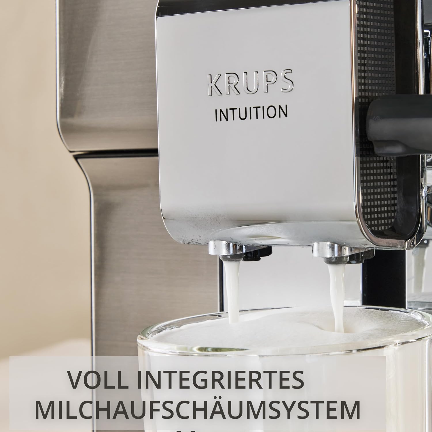 KRUPS Intuition Experience Hot&Cold Kaffeevollautomat, 2-Tassen-Funktion