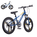 18/20/22/24 Zoll Kinder Mountainbike, Premium Kinderfahrrad für Jungen und Mädchen, Junior MTB mit Vorderer Aufhängung & Scheibenbremsen,Verstellbarer Sitz & Lenker,5–14 Jahren