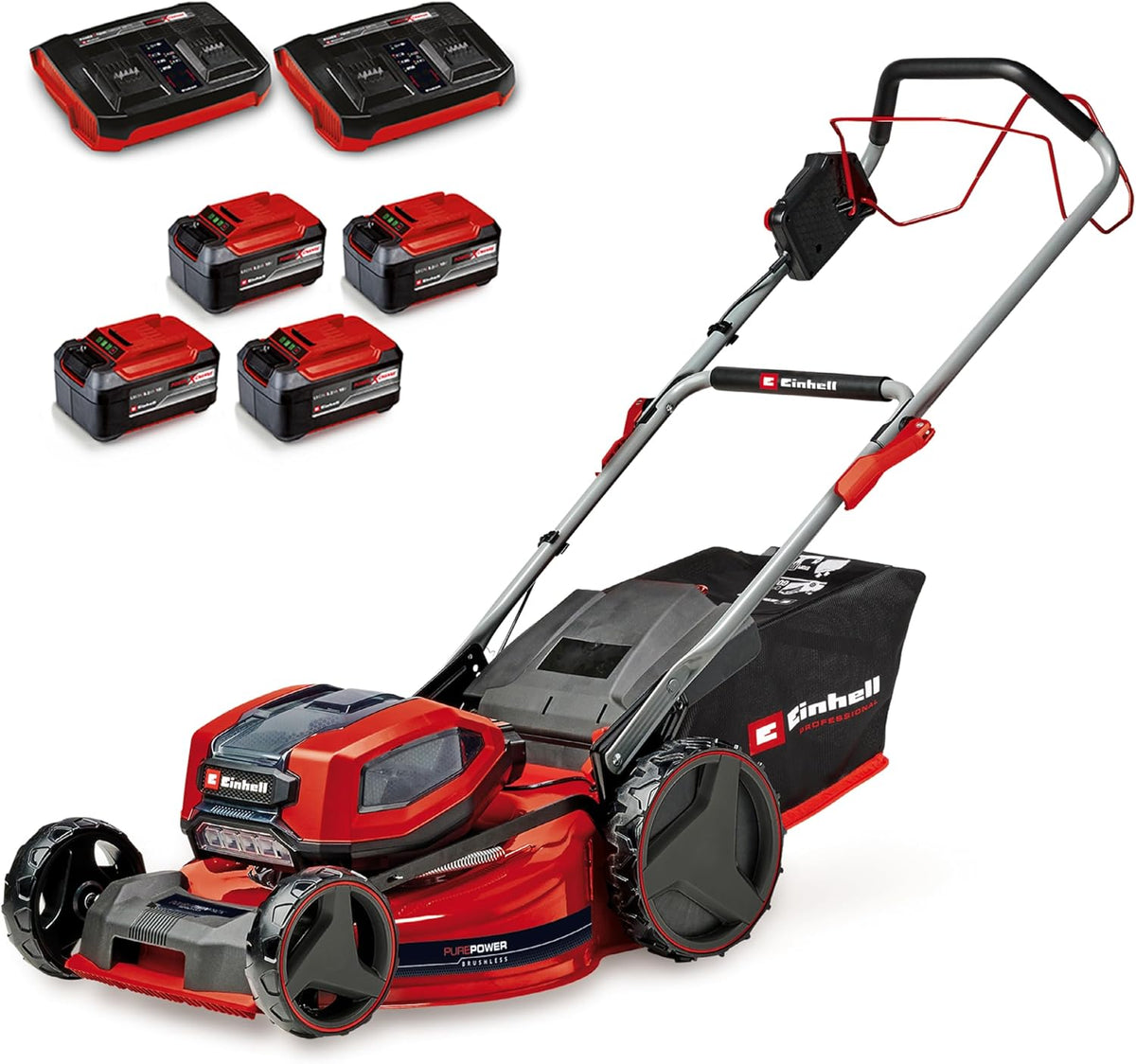 Einhell Akku-Rasenmäher GP-cm 36/52 S Li BL Kit