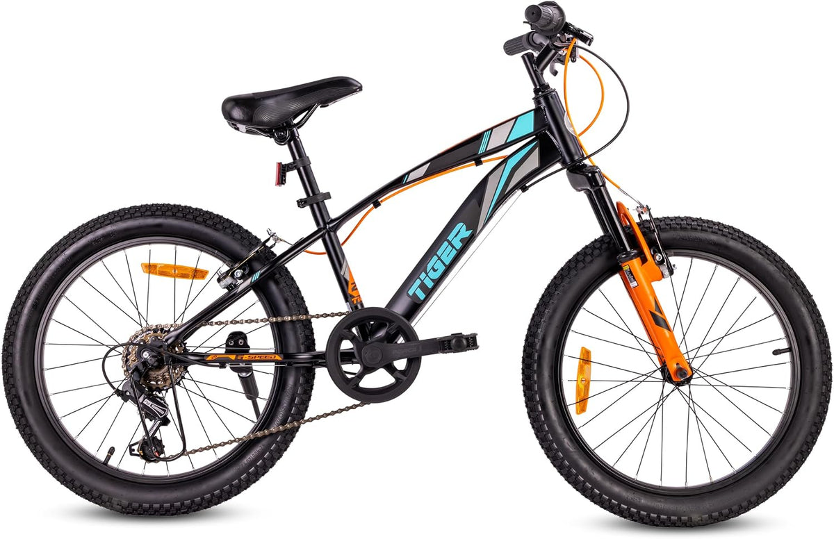 sun baby Tiger Bike Jungenfahrrad 20 Zoll, 6-Gang Shimano