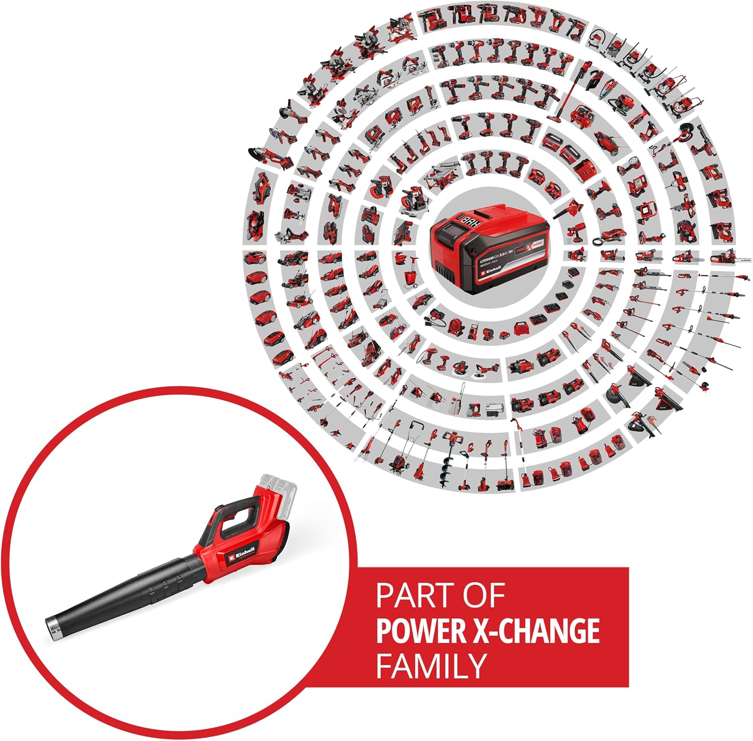 Einhell Professional Akku-Laubbläser GP-LB 36/230 Li E BL-Solo