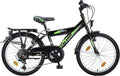 Talson 20 Zoll Kinderfahrrad für Jungen, StVZO, Shimano 6-Gang, Schwarz