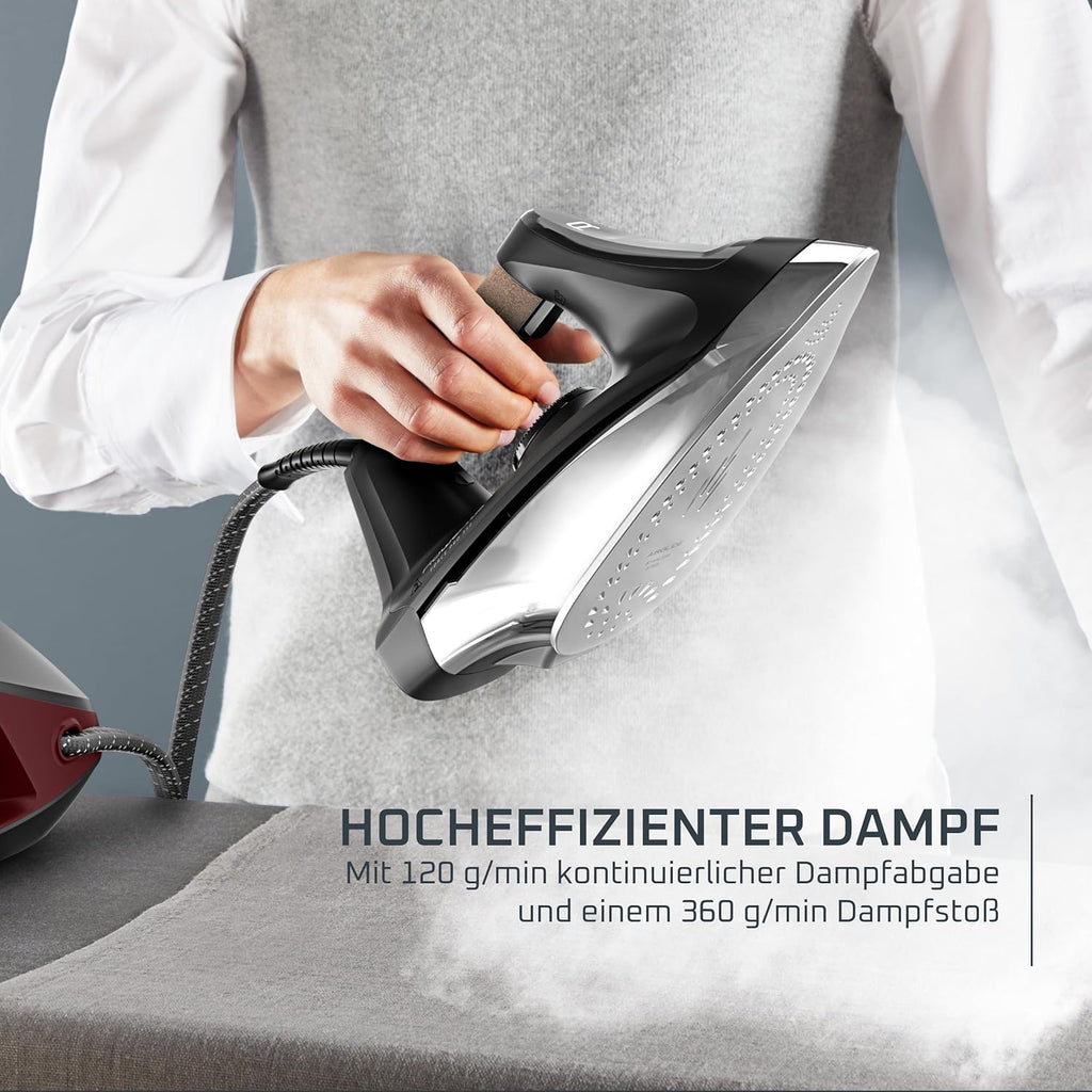 Rowenta Force Pro 350 Dampfbügelstation, 2400 Watt, 6,4 bar, energiesparend