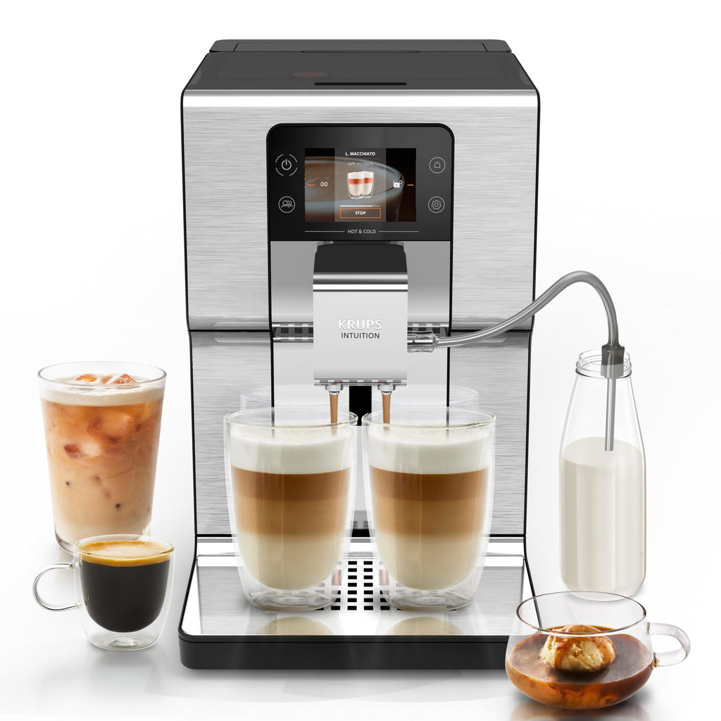 KRUPS Intuition Experience Hot&Cold Kaffeevollautomat, 2-Tassen-Funktion