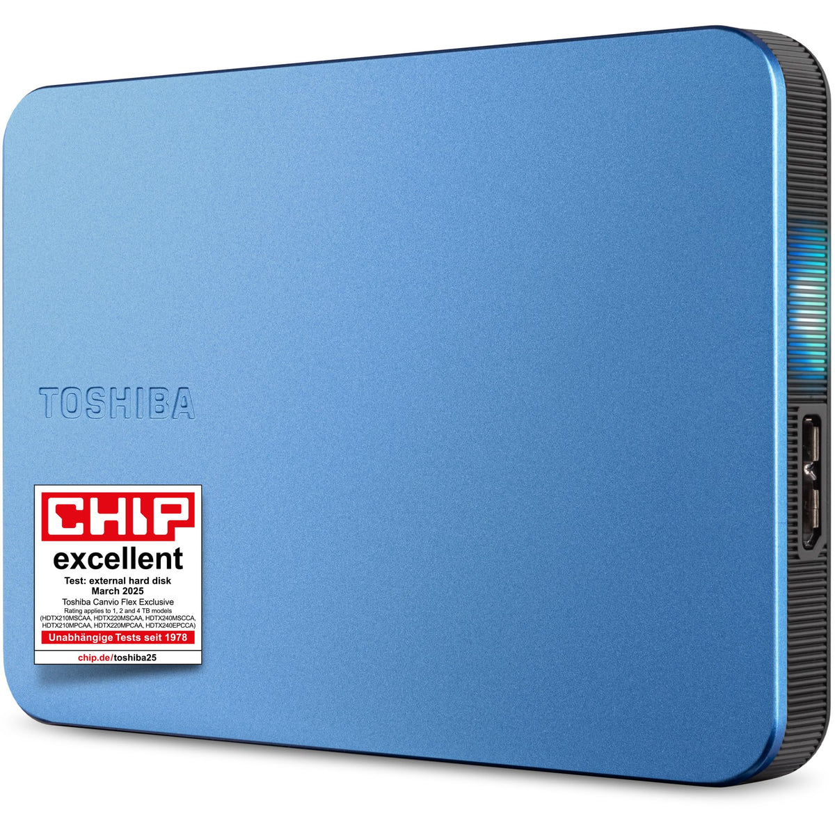 Toshiba Canvio Flex Disco Rigido Esterno 4 Tb Usb Tipo A 3.2 Gen 1 [3.1 Gen 1] Argento (toshiba Canvio Flex 4tb Silver)