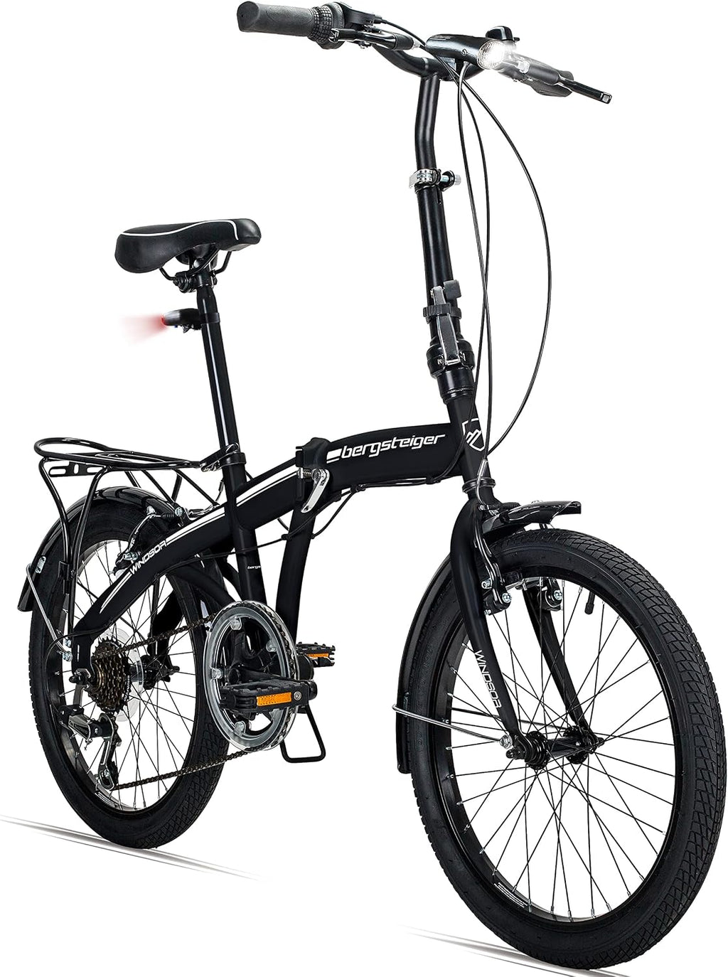 Bergsteiger Windsor 20 Zoll Faltrad Klapprad 6 Gang Quick-Fold-System