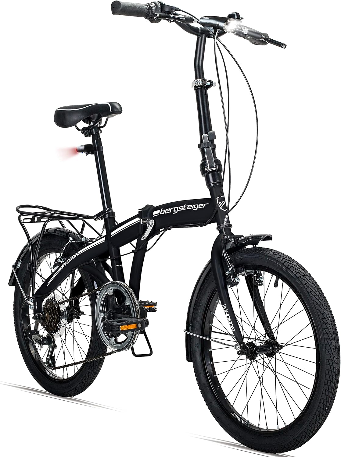 Bergsteiger Windsor 20 Zoll Faltrad Klapprad 6 Gang Quick-Fold-System