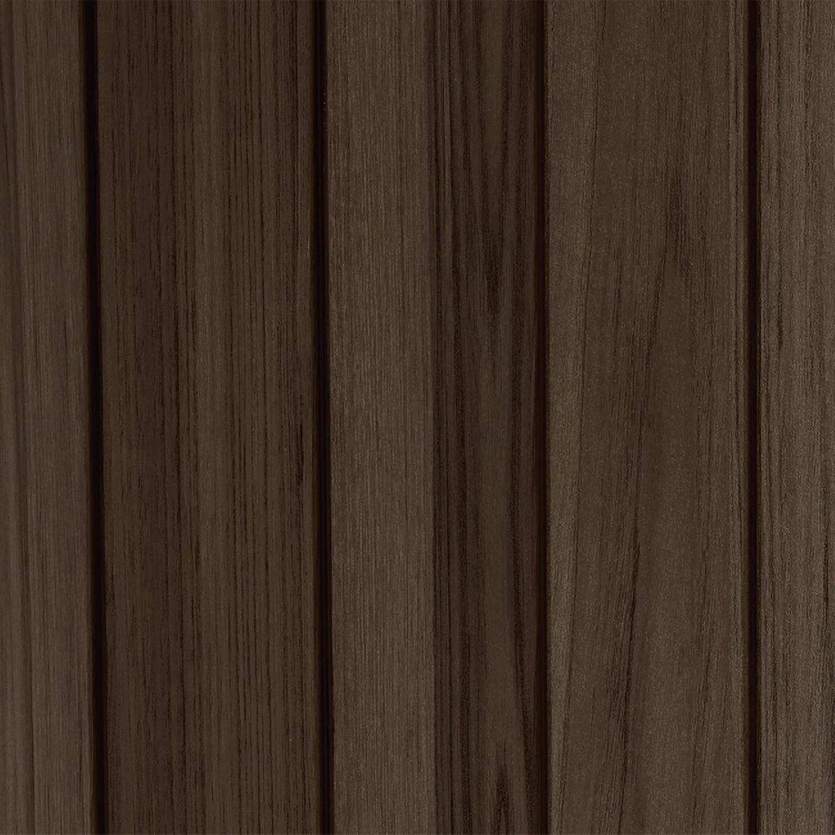 Keter Signature Gartenbank 130x60x85 cm, wetterfeste Aufbewahrungsbank mit 227 Liter Stauraum, Holzdesign Rosewood, 2-Sitzer Sitzgelegenheit, Palisander