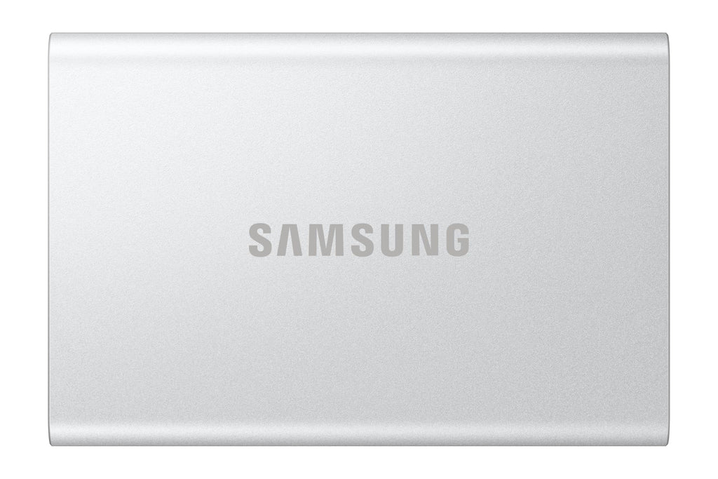 Samsung Portable SSD T7, SSD 1 TB, USB 3.2 Gen.2, 1.050 MB/s Lesen, 1.000 MB/s Schreiben, Externe SSD-Festplatte für iPhone 15 und neuer, Mac, PC, Smartphone und Spielkonsole, Grau, MU-PC1T0T/WW