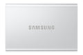 Samsung Portable SSD T7, SSD 1 TB, USB 3.2 Gen.2, 1.050 MB/s Lesen, 1.000 MB/s Schreiben, Externe SSD-Festplatte für iPhone 15 und neuer, Mac, PC, Smartphone und Spielkonsole, Grau, MU-PC1T0T/WW