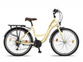 Licorne Bike Stella Premium City Bike in 20",24",26",28" Fahrrad für Mädchen, Jungen, Herren und Damen 21 Gang-Schaltung (6 Gang bei 20 Zoll) Hollandfahrrad Citybike