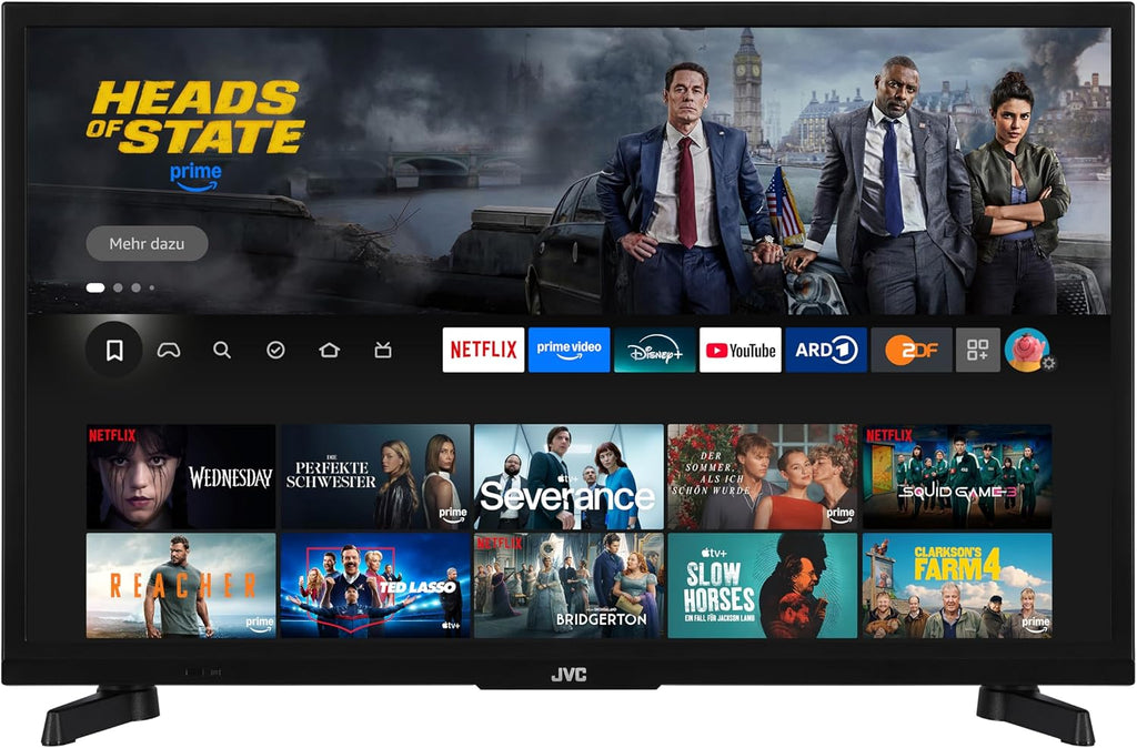 JVC LT-24VRH3555 Fernseher 24 Zoll Fire TV mit HD-Ready Auflösung Smart TV