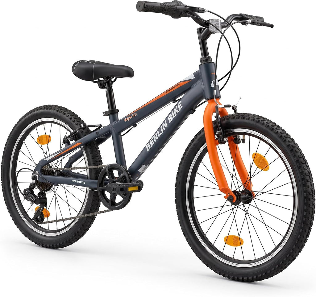 Grizz 20 Zoll Mountainbike - Leichter Aluminiumrahmen - 7-Gang Shimano