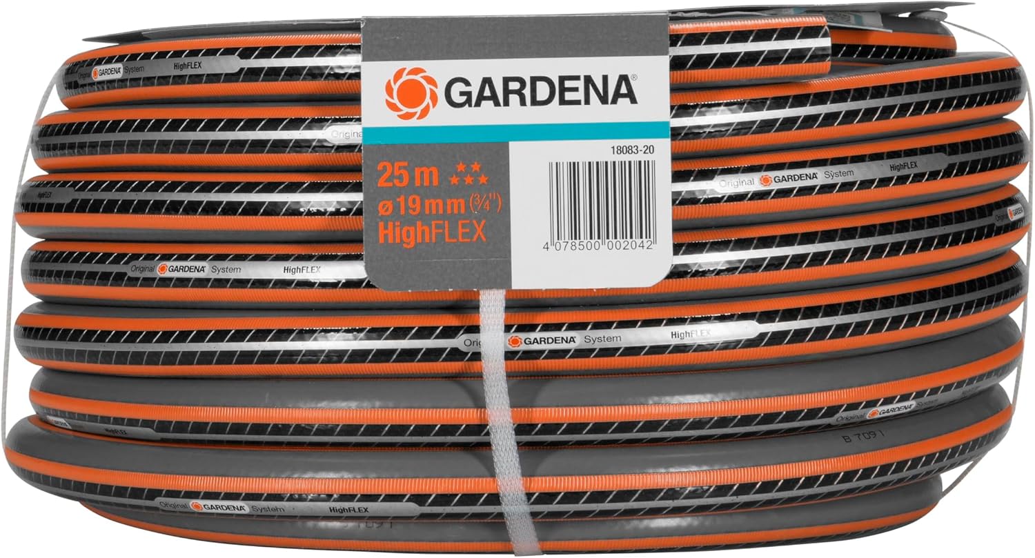GARDENA Gartenschlauch 18083-20 HighFLEX, 25 m, 19 mm (3/4")