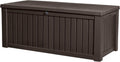 Keter Rockwood Kissenbox, Braun, 570L