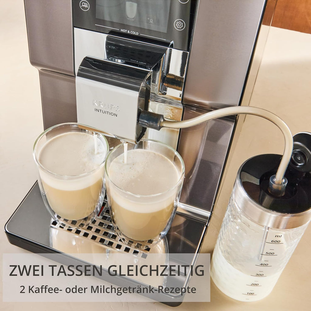 KRUPS Intuition Experience Hot&Cold Kaffeevollautomat, 2-Tassen-Funktion