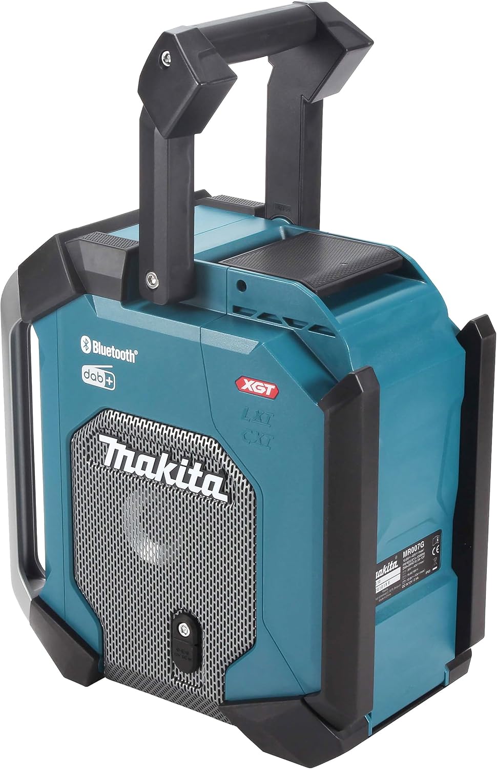 Makita MR007GZ Baustellenradio 18 V, 40 V Max., DAB, DAB+, FM, Bluetooth, Petrol, ohne Akku, ohne Ladegerät