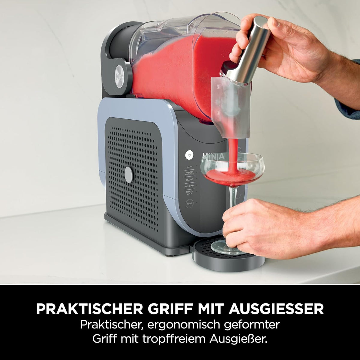 Ninja SLUSHi Maschine für Slush, fasst 1,9 L, Grün, FS301EUTG