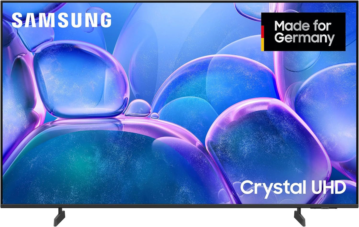 Samsung Crystal UHD 4K U7099F 43 Zoll (108 cm) LED, Optimiert für Fussball und Gaming, 4K Prozessor, AI Upscaling, SmartThings, Knox Security, 2025