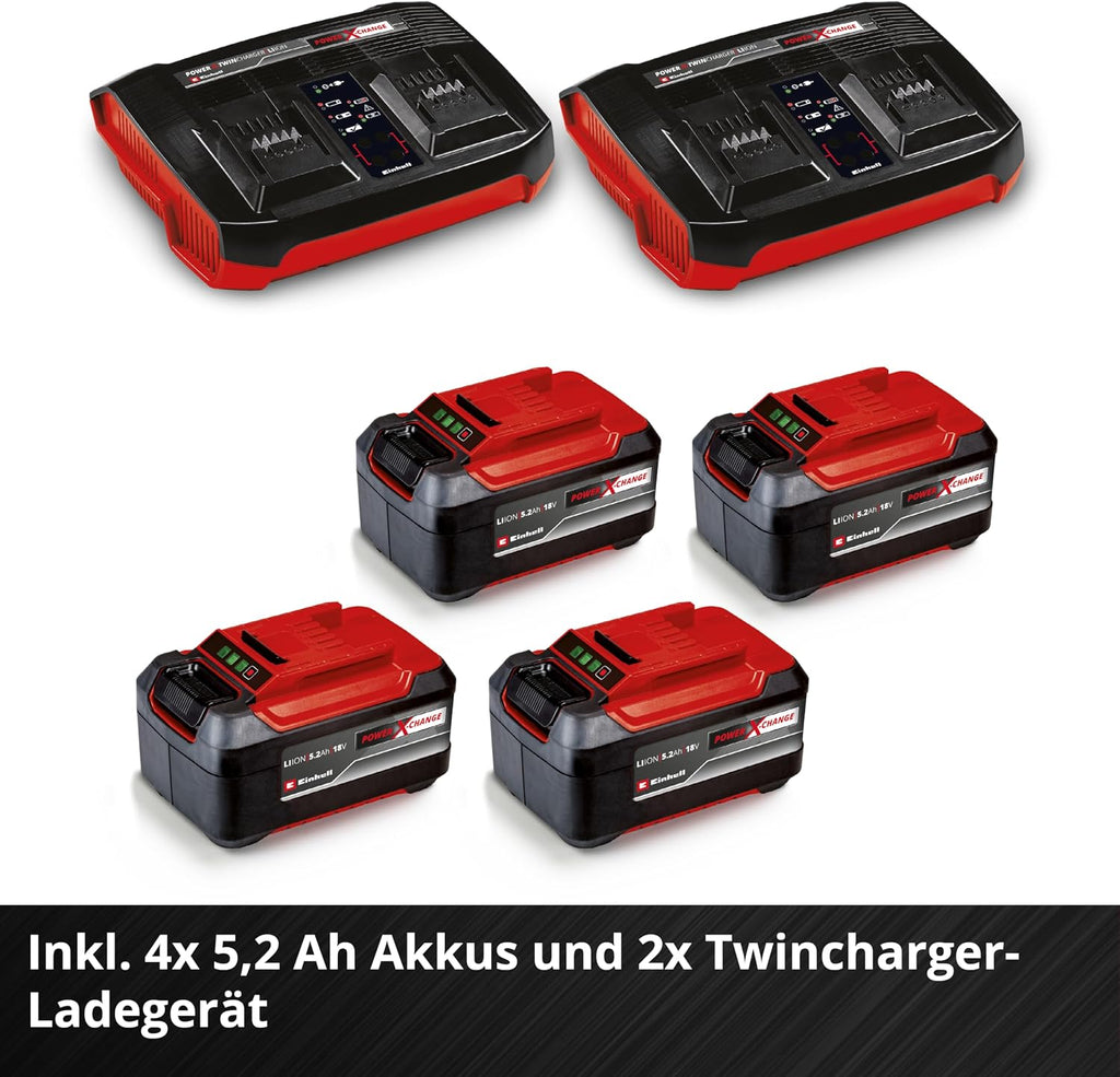 Einhell Akku-Rasenmäher GP-cm 36/52 S Li BL Kit