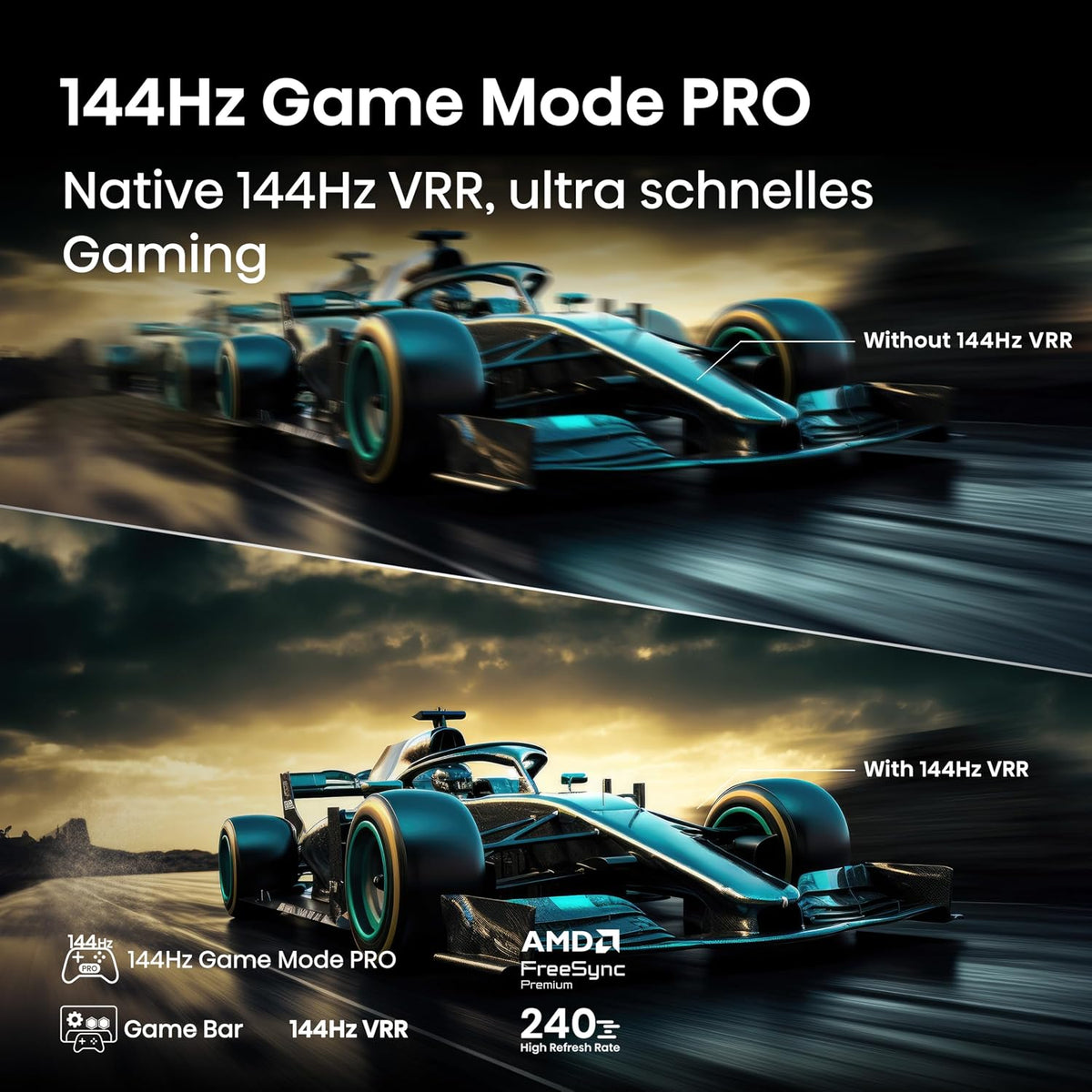 Hisense 55E89Q Fernseher, 55 Zoll (139cm), 4K ULED Mini LED, Smart TV, 144Hz Game Mode PRO, Hi-View AI Engine, AI Smoothmotion, Built-in Subwoofer, Dolby Vision.Atmos, Filmmaker Mode, Hi-Concerto