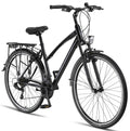 Licorne Bike Premium TrekkingBike in 28" Fahrrad für Herren Jungen Mädchen Damen 21 Gang Schaltung Citybike Männerfahrrad L-V-ATB