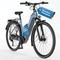 Fischer E-Bike Trekking VIATOR 6.8i Ultimate Electric Bicycle for Men and Women, RH 43, Mid Motor 90 Nm, 36 V Battery