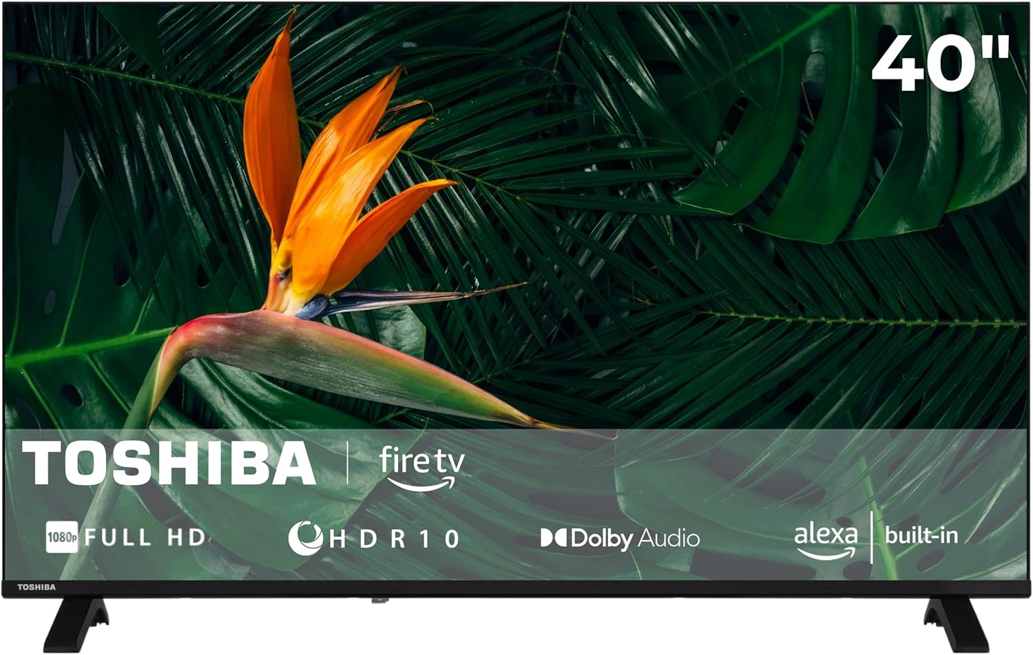 Toshiba 40LF2663DAZ Fernseher 40 Zoll Smart TV Full HD Amazon Fire TV HDR