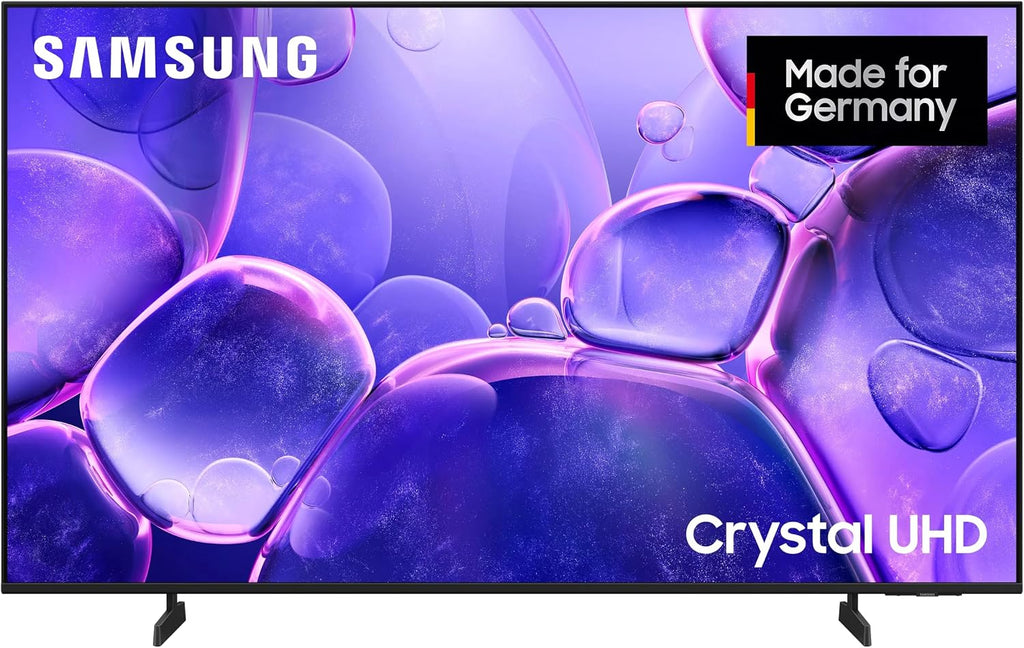 Samsung Crystal UHD U8079F 4K 50 Zoll (125 cm) LED Fernseher, Crystal Prozessor 4K, MetalStream Design, SmartThings, AI Upscaling, Gaming Hub, Knox Security, Kostenlose Inhalte, Smart TV