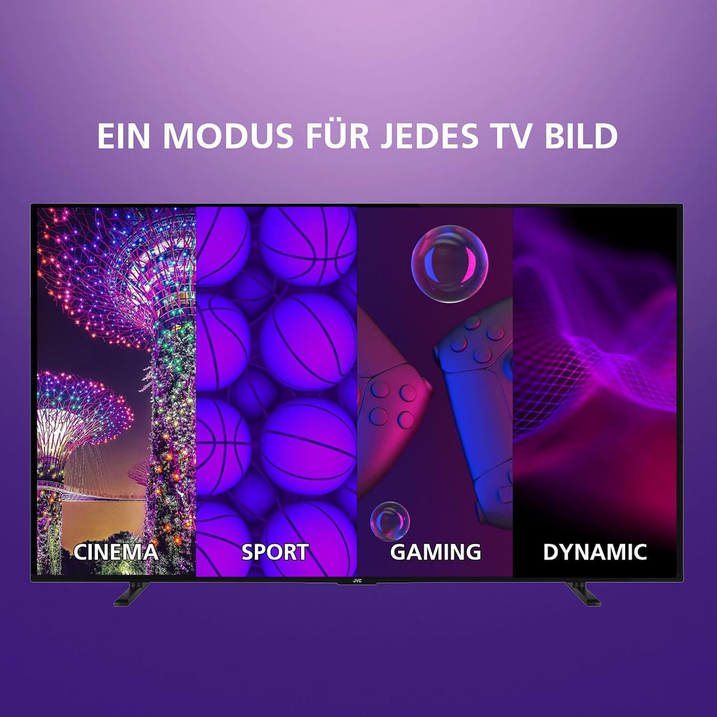 JVC Fernseher 32 Zoll Smart TV powered by TiVo (Full HD, HDR, Triple-Tuner, 6 Monate HD+ inkl.) LT-32VF5355W