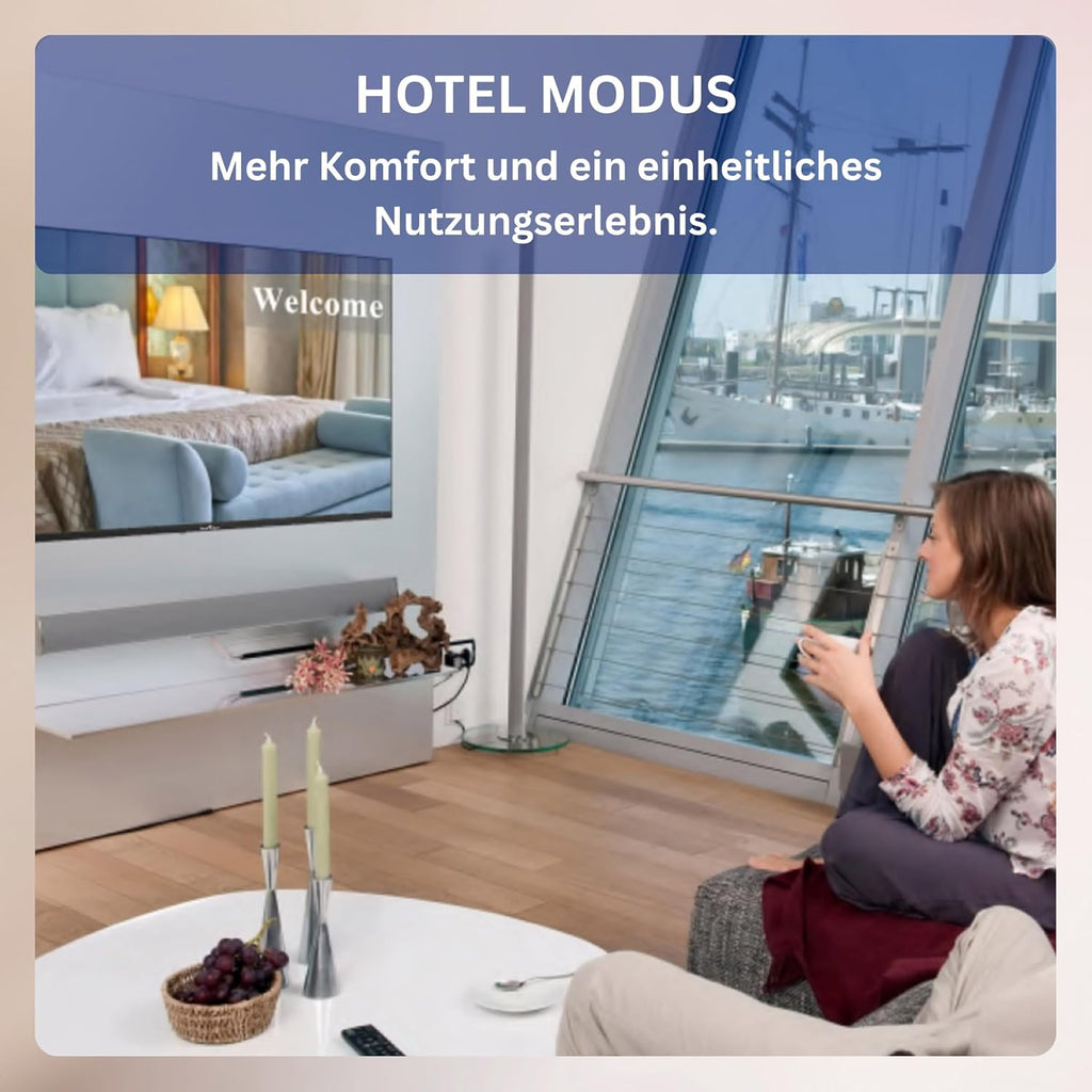 Smart Tech 32HN01V3 Fernseher 32 Zoll (80 cm) LED TV mit HD-Ready Auflösung