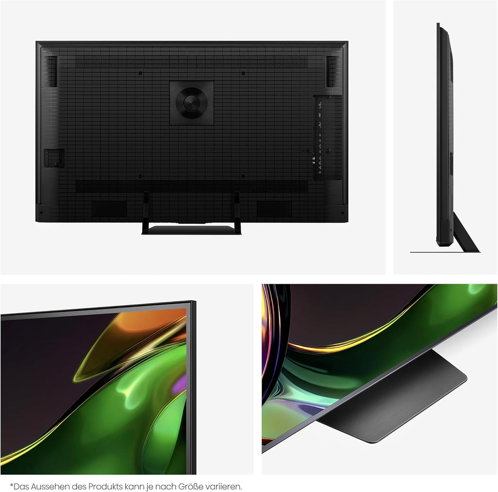 Hisense 65UR8DS Fernseher 65 Zoll, 4K UHD, RGB Mini LED, Smart TV, 180Hz, Hi-View AI Engine RGB, Dolby Vision.Atmos, AI RGB Lichtsensor, AI 4K Upscaler, AMD FreeSync Premium Pro, Tuned by Devialet