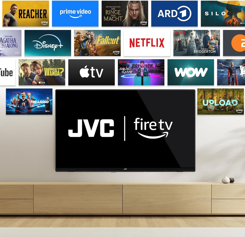 JVC LT-24VRH3555 Fernseher 24 Zoll Fire TV mit HD-Ready Auflösung Smart TV