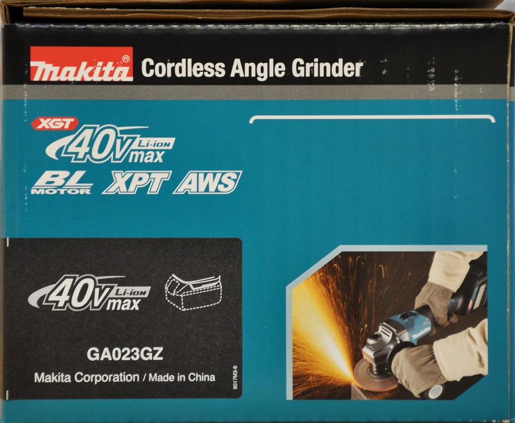 Makita GA023GZ Akku-Winkelschleifer 40V max. (ohne Akku, ohne Ladegerät)