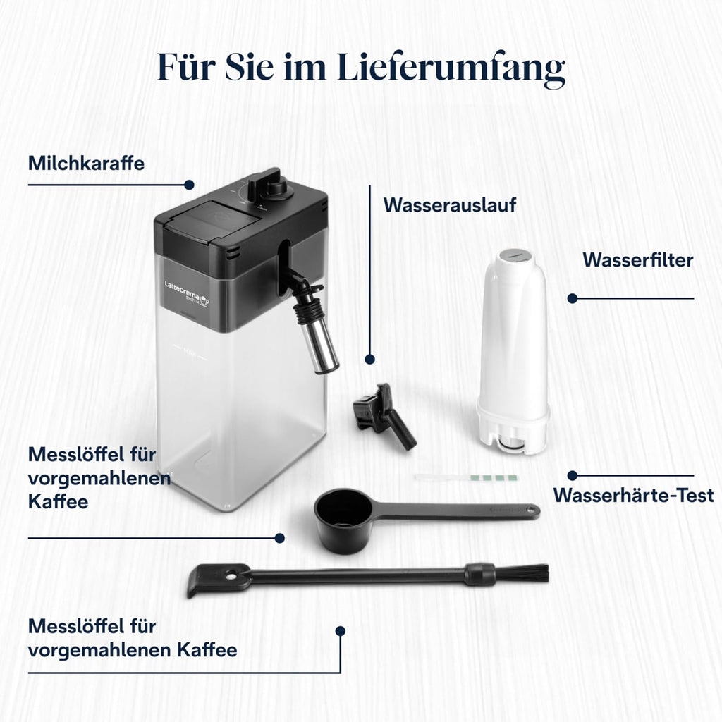 De'Longhi PrimaDonna Soul - Kaffeevollautomat 18 Getränke Silber-Schwarz