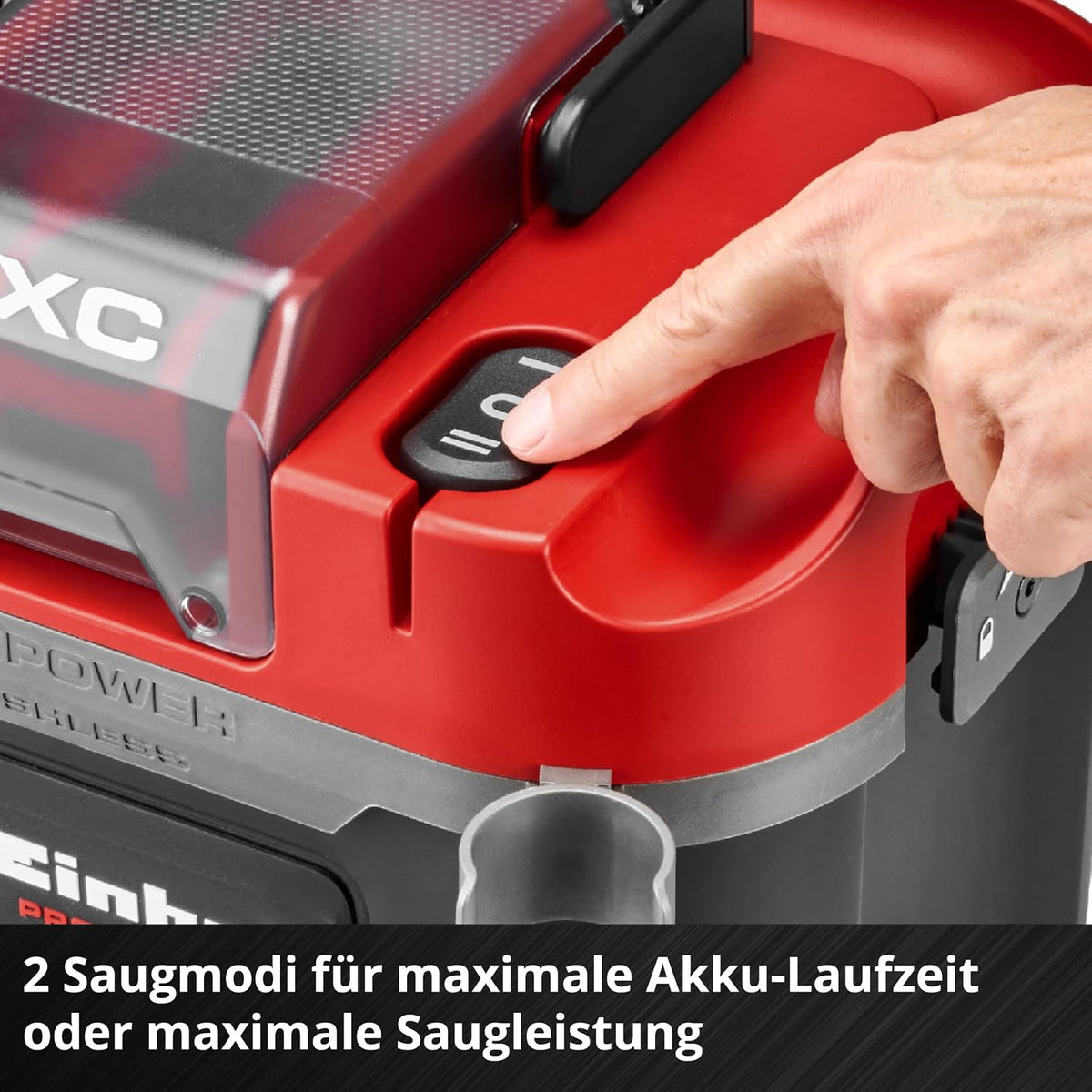 Einhell Professional Akku-Nass-Trockensauger TP-VC 18/10 Li BL L-Solo