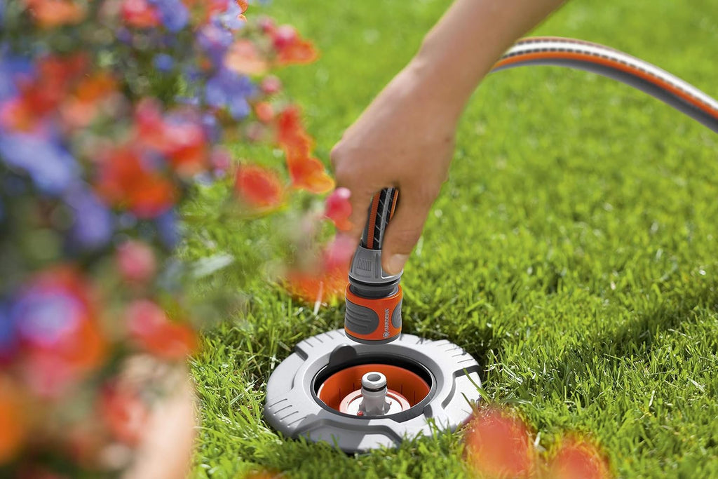 Gardena Premium Superflex Schlauch 13 mm (1/2 Zoll), 50 m: Gartenschlauch mit Power-Grip-Profil, 35 bar Berstdruck, hochflexibel, formstabil, UV-beständ, Polyvinyl Chloride (PVC), watering in garden