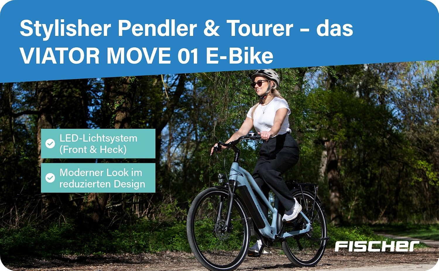 Fischr Viator Move 01 Electric Bike for Men and Women