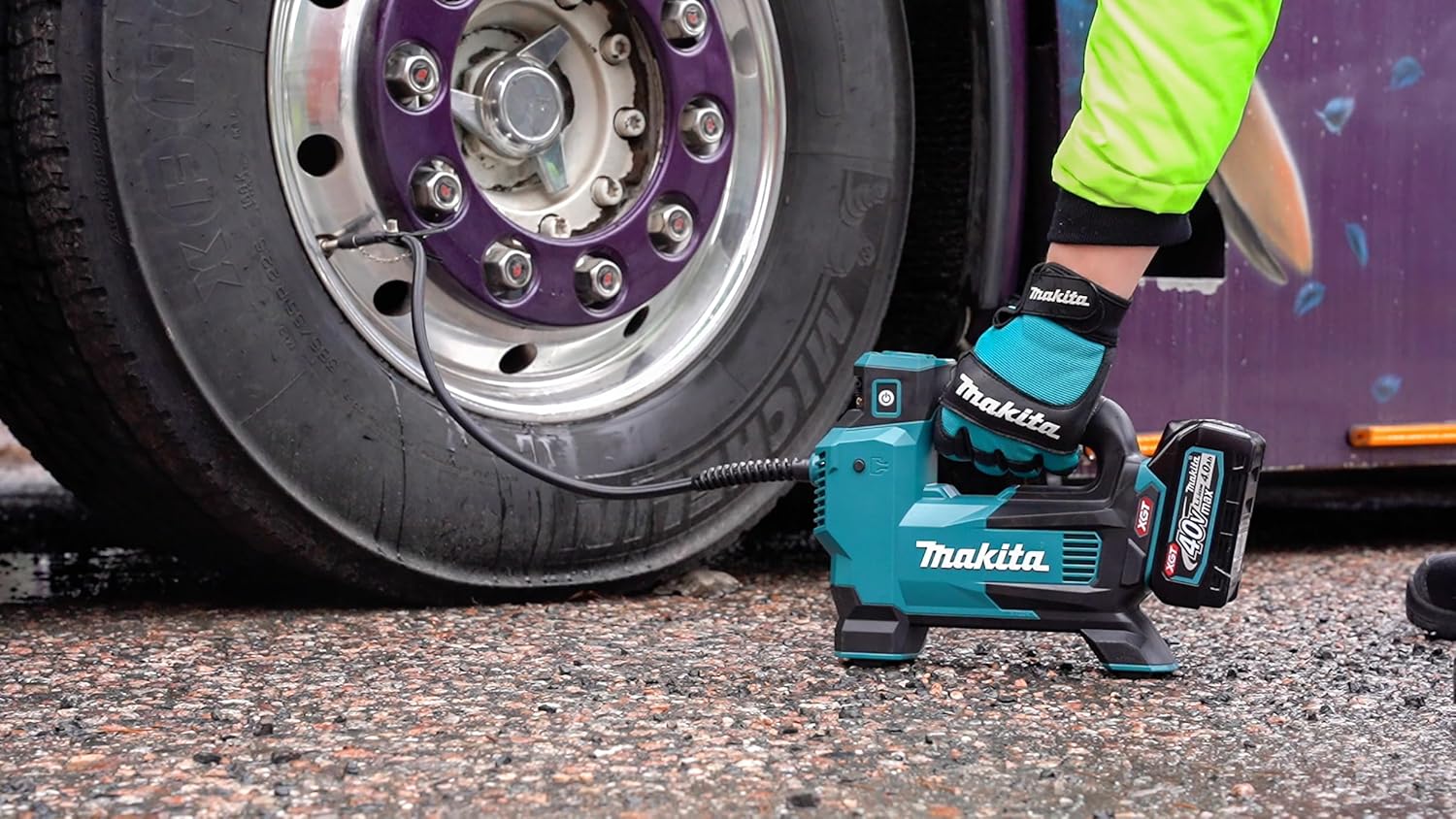 Makita MP001GZ Kompressor 11,1 bar 40V max. (ohne Akku und Ladegerät)