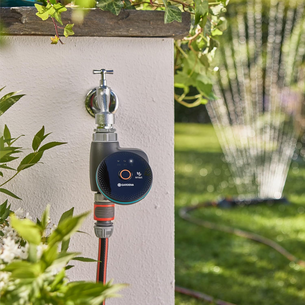 Gardena smart Water Control Bewässerungssteuerung; smart: Datengesteuerte Bewässerung*, Smart Home Integration*, Clevere Bewässerung, Hochwertige Ventiltechnik, Frostwarnung* (19033-20)