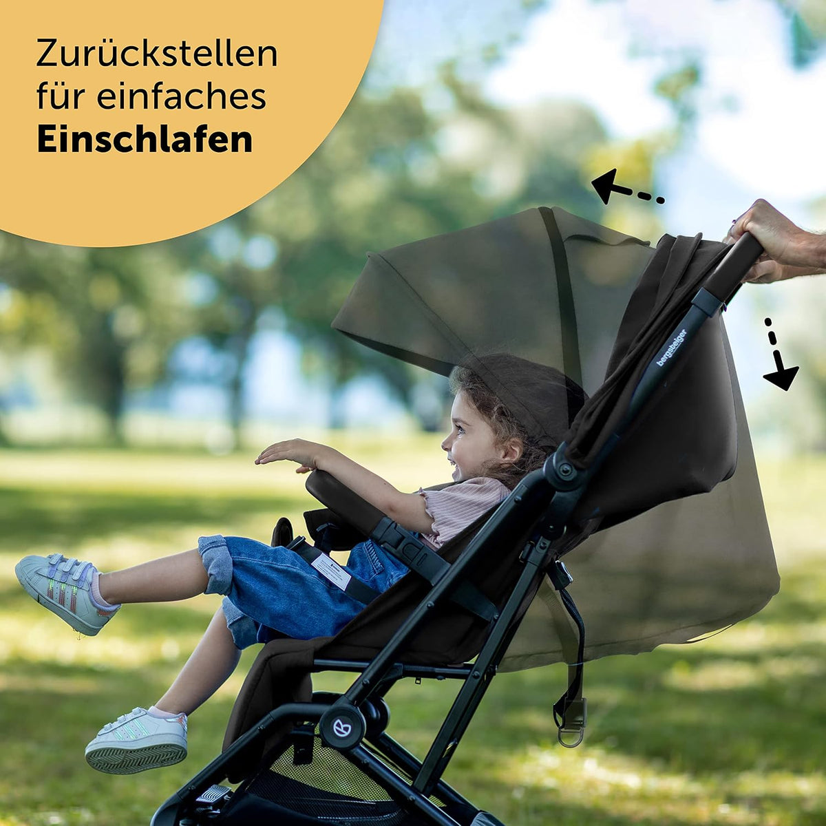 Bergsteiger Manhattan Buggy Reisebuggy mit Liegefunktion Sportwagen