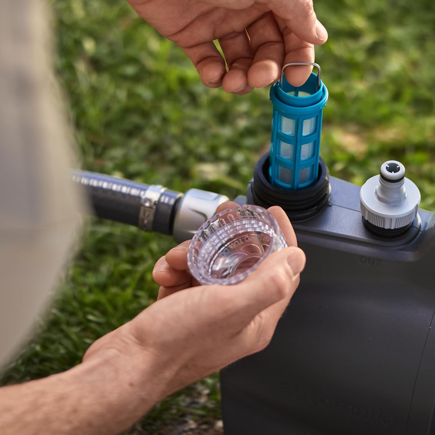 Gardena Haus- & Gartenautomat 4600 Silent Pumpen: Automatisierte Bewässerung und Hauswasserversorgung, 25% weniger Stromverbrauch*, Silent Technologie (09070-20)