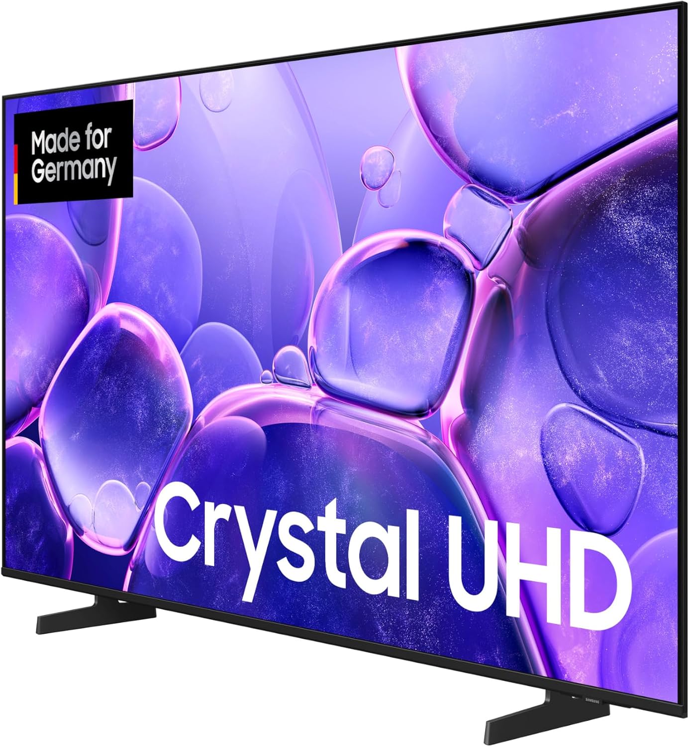 Samsung Crystal UHD U8079F 4K 50 Zoll (125 cm) LED Fernseher, Crystal Prozessor 4K, MetalStream Design, SmartThings, AI Upscaling, Gaming Hub, Knox Security, Kostenlose Inhalte, Smart TV