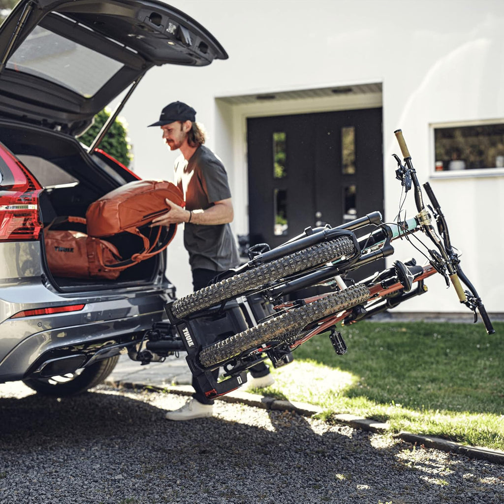 THULE 933B EasyFold XT 2bc. Schwarz (13-polig), ohne Beutel für Fahrradträger/Stangen, Sport, Mehrfarbig (Mehrfarbig),