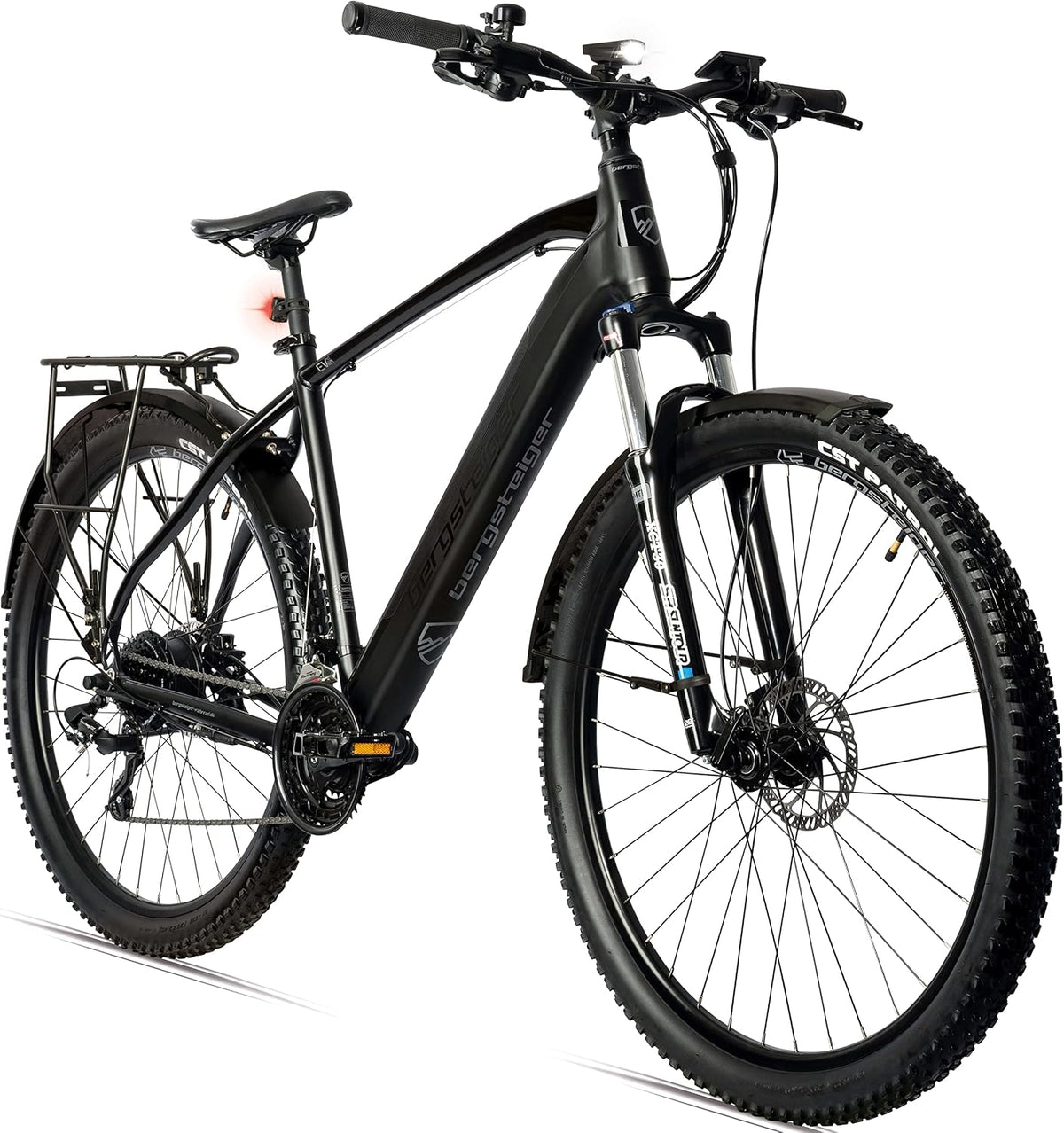 Bergsteiger Cannock E-Bike Mountainbike Alurahmen 250 W 24 Gang
