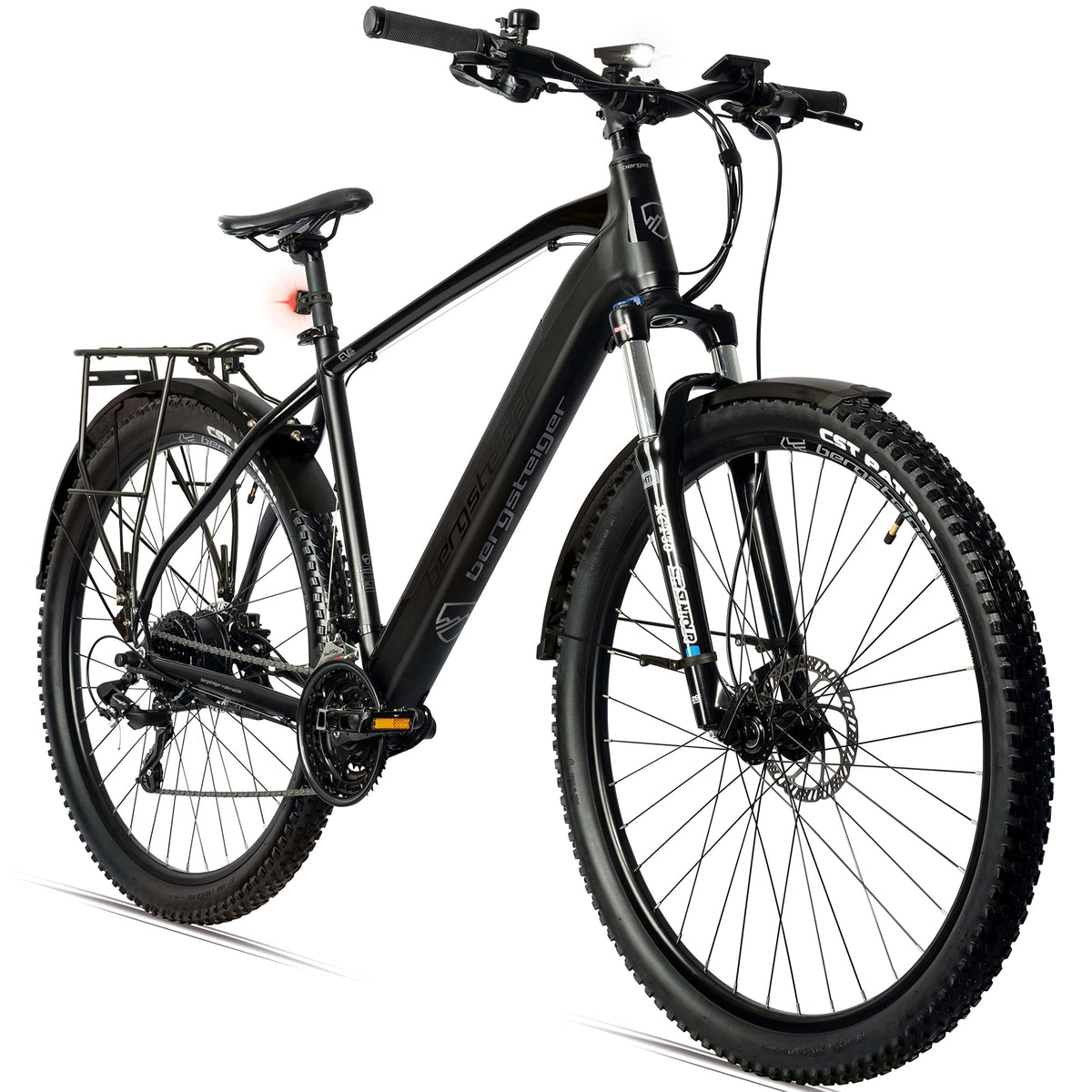 Bergsteiger Cannock E-Bike Mountainbike Alurahmen 250 W 24 Gang