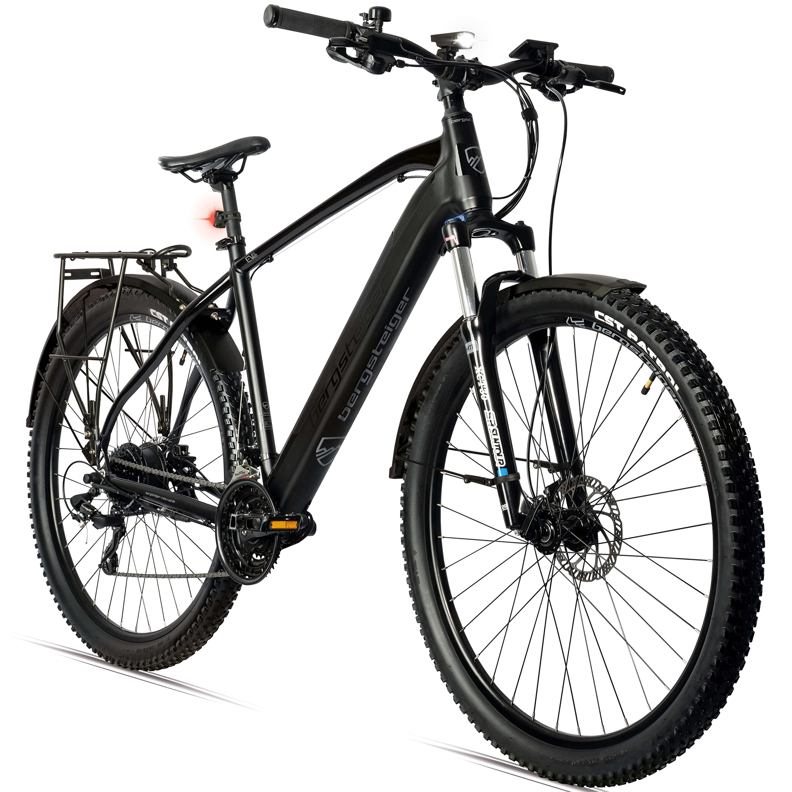Bergsteiger Cannock E-Bike Mountainbike Alurahmen 250 W 24 Gang